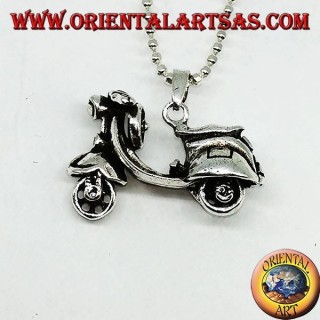 Silver pendant the legendary Vespa (mobile)