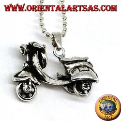 Silver pendant the legendary Vespa (mobile)