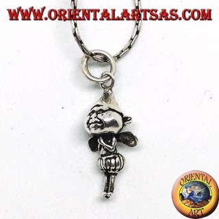 Colgante de plata, el elfo con alas.