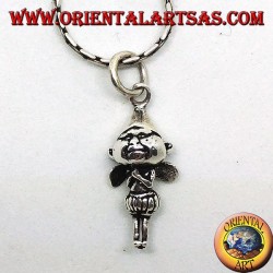 Silver pendant, the Elf with wings