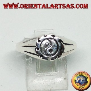 Anillo de plata Tao yin-yang, El Taijitu