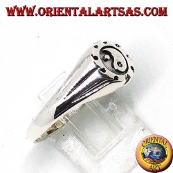 Tao yin-yang silver ring, The Taijitu
