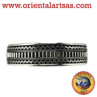 Bracciale in argento, fatto a mano etnico