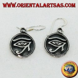 Ohrring in Silberanhänger des Auges von Ra Horus