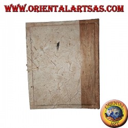 Photo album in rice paper with flower petals, 20 cm