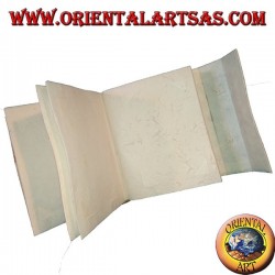 Fotoalbum aus Reispapier und Blütenblättern mit Verschluss, 20 cm