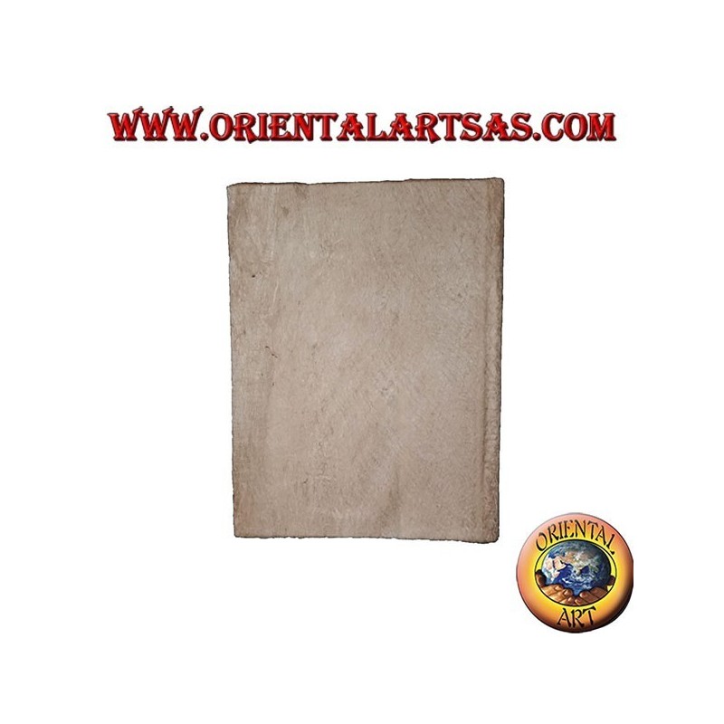 Telephone book in tree bark and rice paper, 12 cm