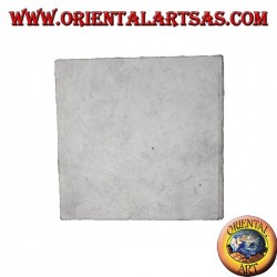 Notizbuch aus Reispapier und Blütenblättern, 10x10 cm