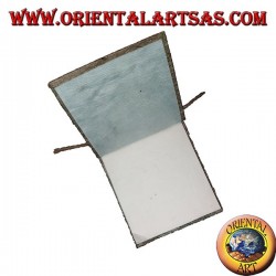 Cuaderno en corteza de árbol con apertura vertical, 10 cm.