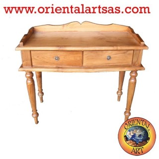 scrivania in teak