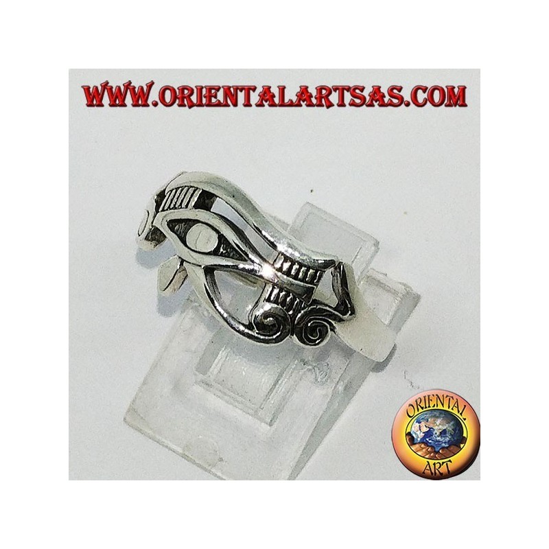 Anillo de plata Ojo de Horus (Ojo de Horus y Ra)
