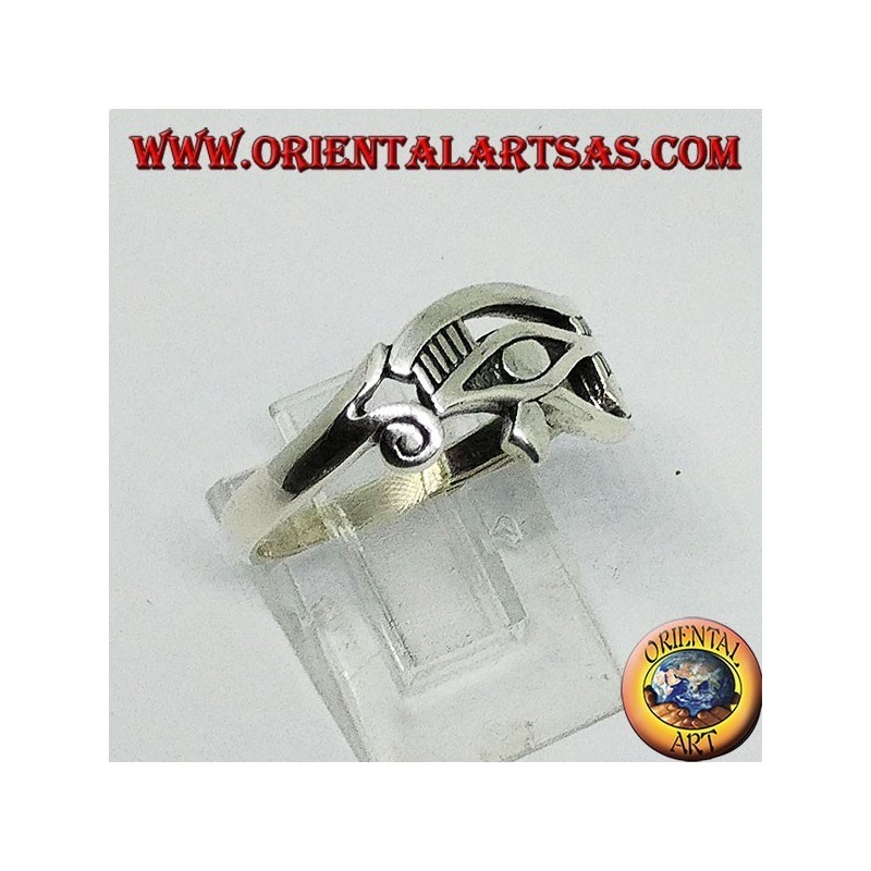 Anello in argento Occhio di Horo (occhio di Horus e Ra )
