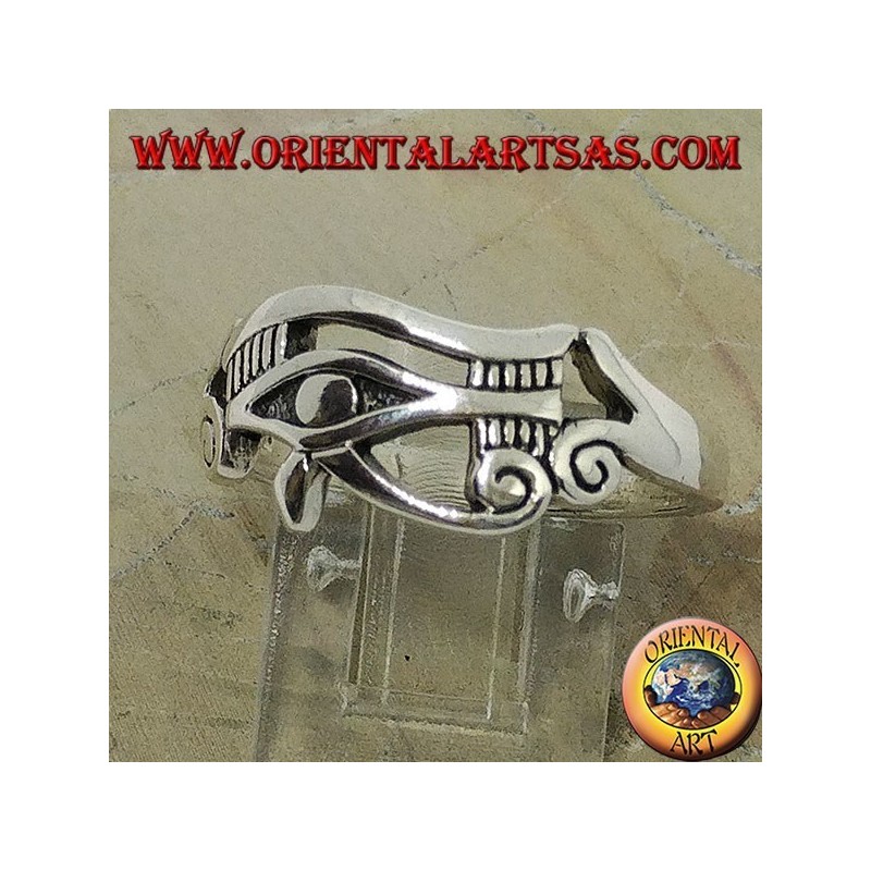Silver Ring Eye of Horus (Eye of Horus and Ra)