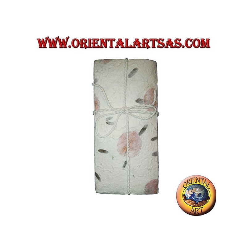 Envelopes for letters with rice paper sheets and flower petals, 10 pcs