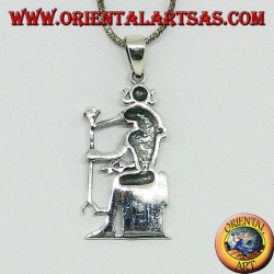 pendentif argent Sekhmet (également Sachmis)