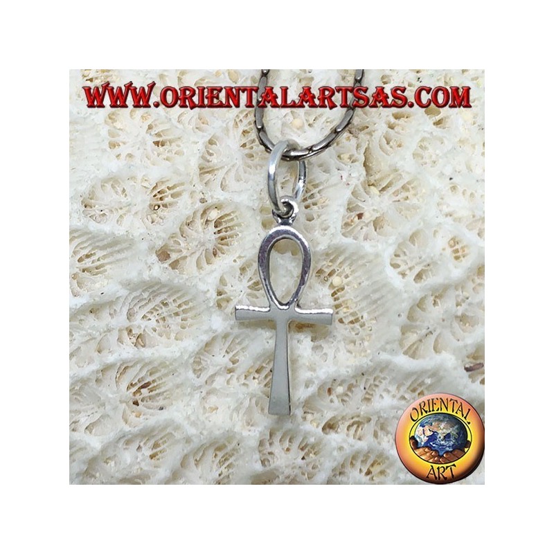 Silver pendant, key ankh of life (small)