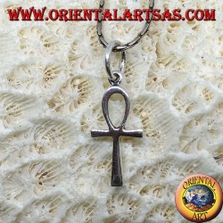Silver pendant, key ankh of life (small)