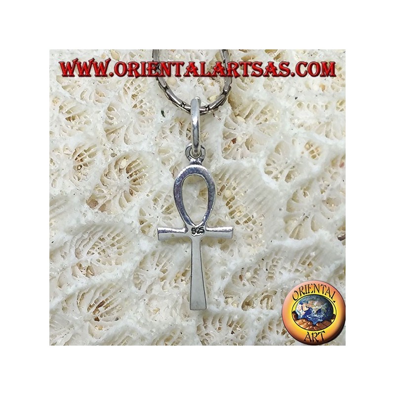 Silver pendant, key ankh of life (small)