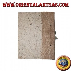 Carnet de notes en écorce d'arbre avec reliure, 21 cm