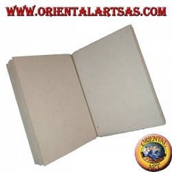 Notizbuch Notizbuch aus Reispapier mit Blütenblattdekoration 1, 21 cm