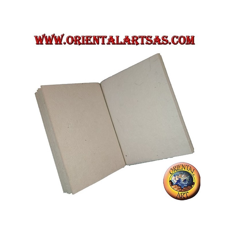 Cahier en papier de riz à décor de pétales de fleurs 1, 21 cm
