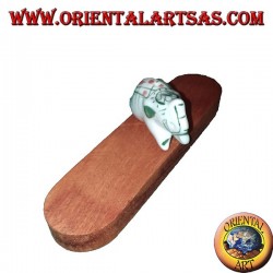 12 Natural incenses with elephant burning ceramic incense in the oval