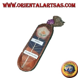 8 incense cones bi-taste with cup burns incense ceramic in the oval