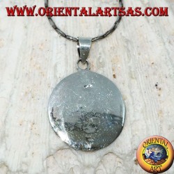 Pendentif en argent d'un Bouddha rayonnant
