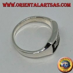 Silver ring Harley Davidson low relief seal