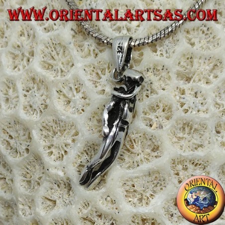 Ciondolo in argento del Subacqueo
