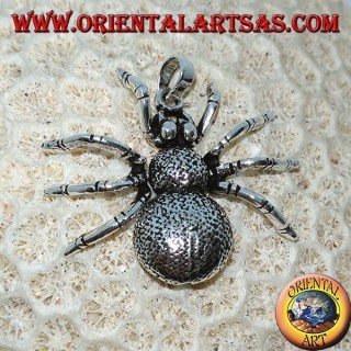 Silver pendant, tarantula spider (large) mobile