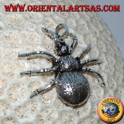 Pendentif en argent, araignée tarentule (grand) mobile