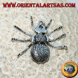 Pendentif en argent, araignée tarentule (grand) mobile