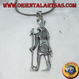 Silberanhänger des Gottes Horus
