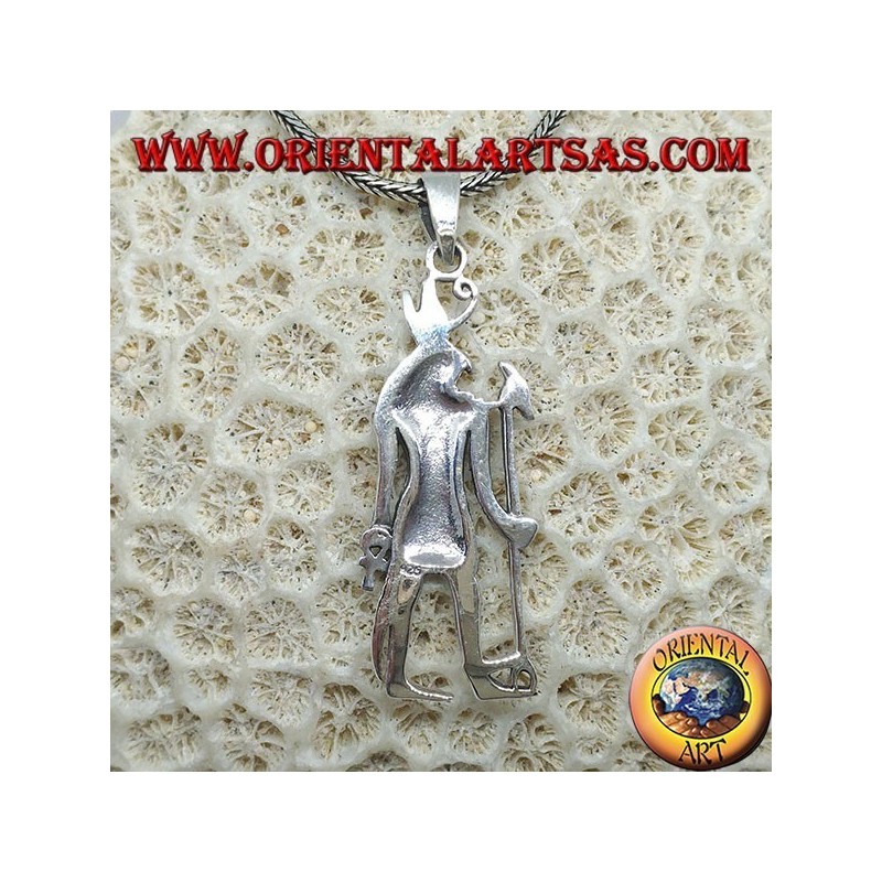 Ciondolo in argento del dio  Horus