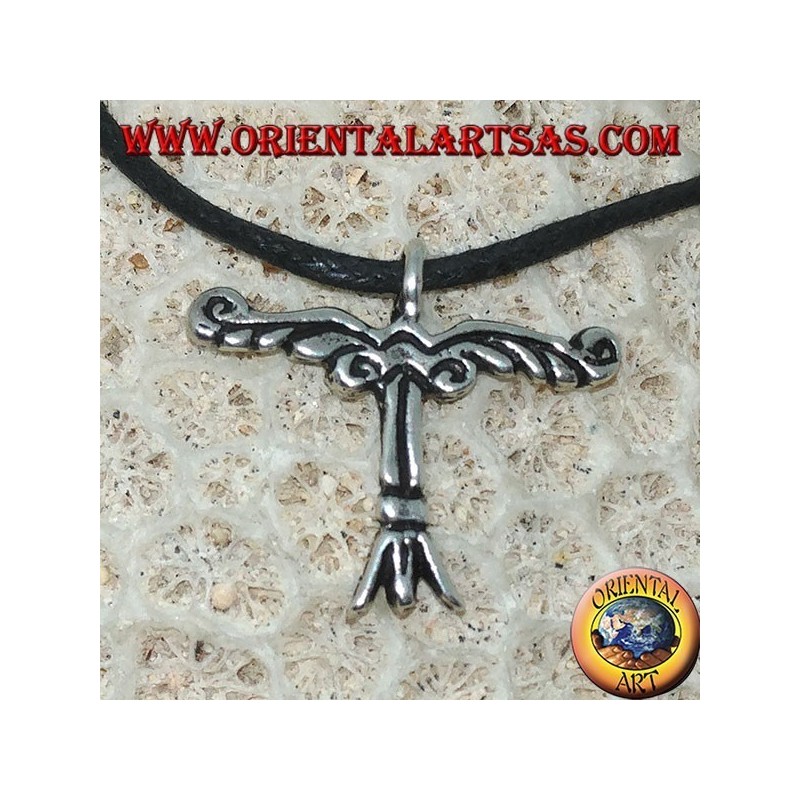Colgante de plata, Irminsul es un símbolo del cielo, la tierra y el inframundo.