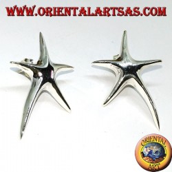 Silber Seestern Hummer Ohrringe