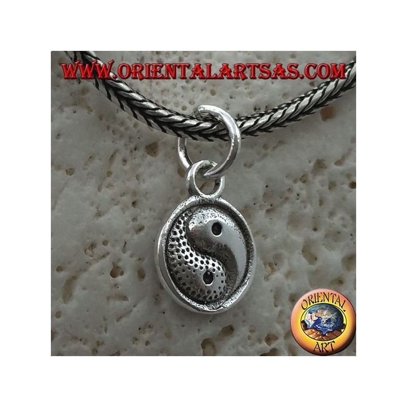 Pendentif en argent Tao yin-yang