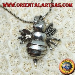 Anhänger in Silber Bienenkönigin beweglich Kopf und Flügel