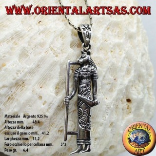 Ciondolo in argento della dea  Tefnut