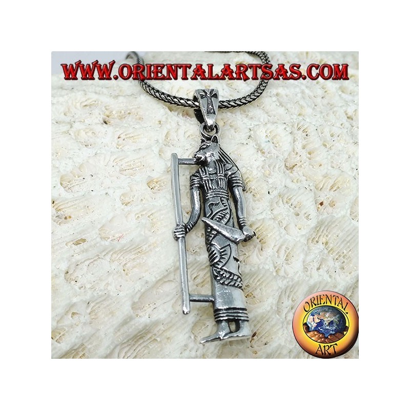 Silver pendant of the Tefnut goddess