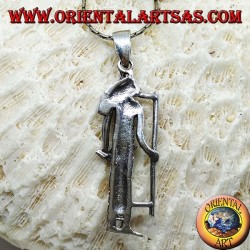 Pendentif en argent de la déesse Tefnut