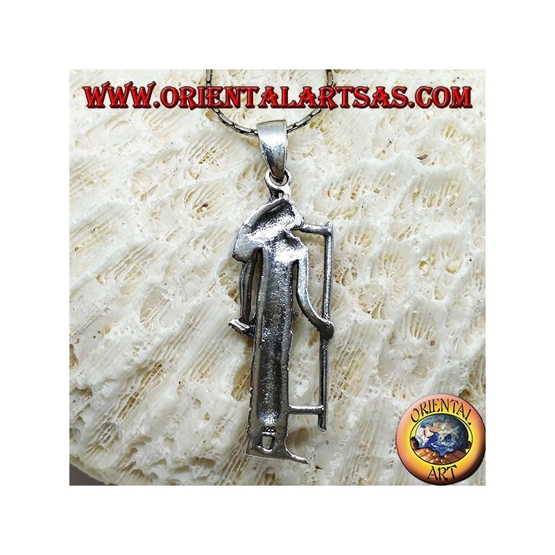Pendentif en argent de la déesse Tefnut