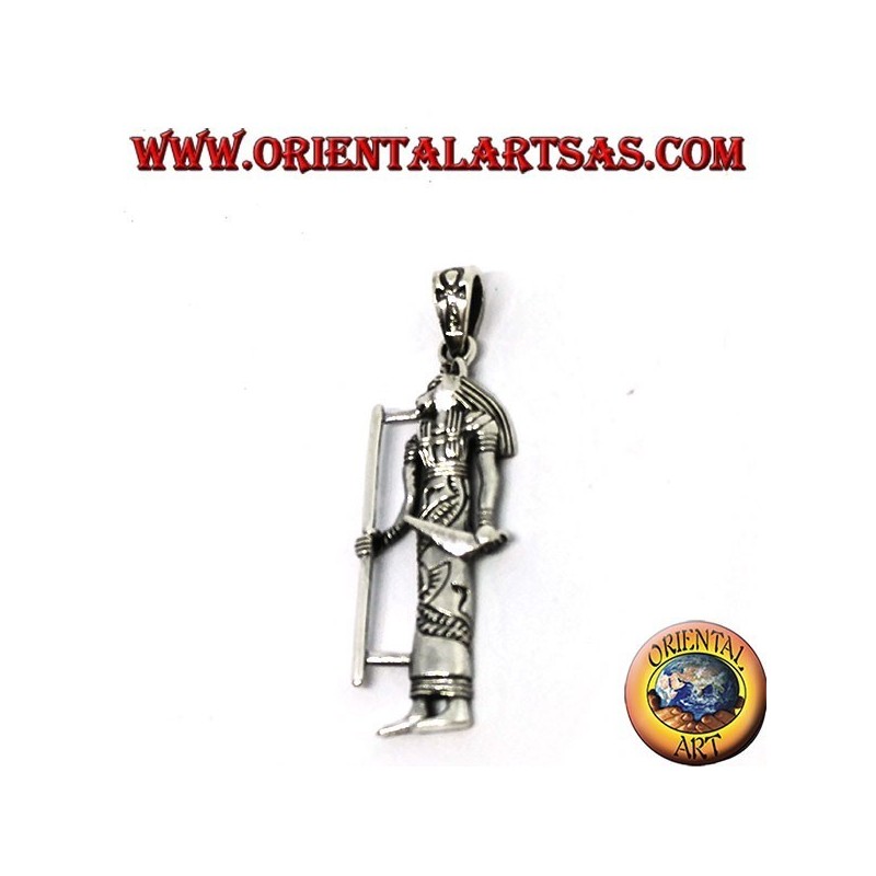 Ciondolo in argento della dea Bastet