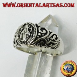 Silver ring of the Miraculous Madonna
