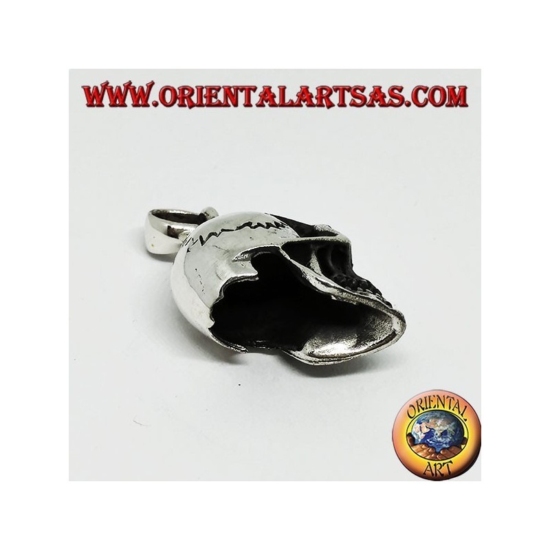 Totenkopf-Anhänger aus 925er Silber, Homo Sapiens.