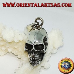 Colgante calavera en plata 925, homo sapiens.