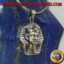 Pendentif en argent du masque funéraire de Toutankhamon