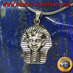 Silver pendant of Tutankhamun's funerary mask