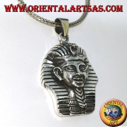 Pendentif en argent du masque funéraire de Toutankhamon